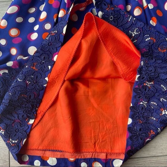 Anthropologie Moulinette Soeurs Silk Sleeveless Lace Dress - Picture 12 of 16